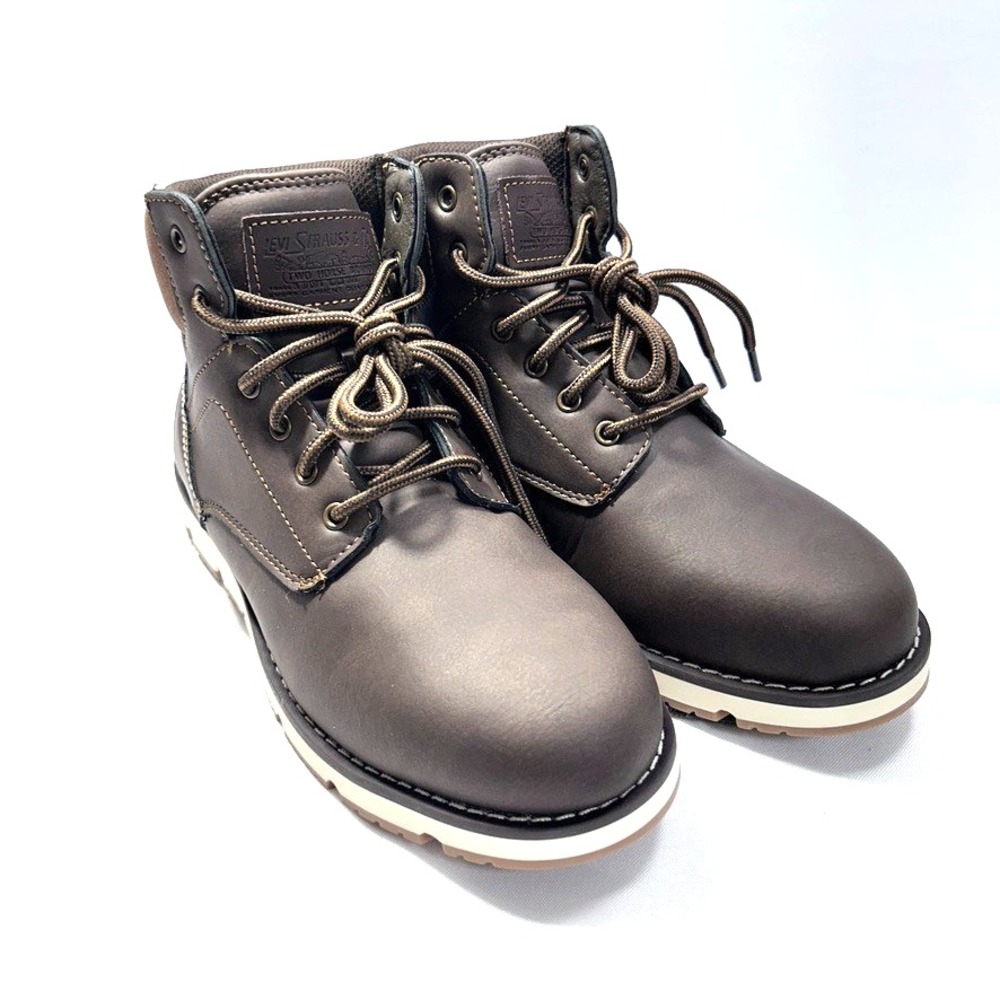 Levi's Men's‎ Charles SH Lace-Up Boots Brown US 7M - Open Box